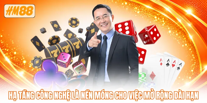 Hạ tầng công nghệ là nền móng cho việc mở rộng dài hạn